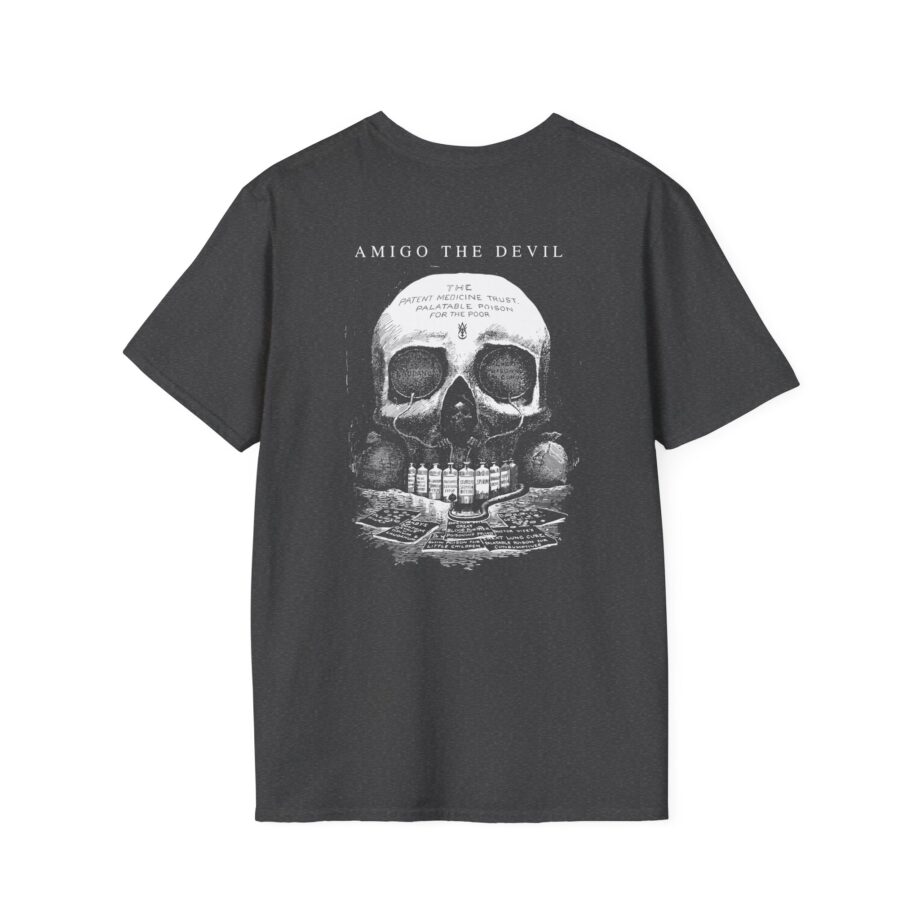 Amigo the Devil Death's Laboratory Unisex Softstyle T-shirt