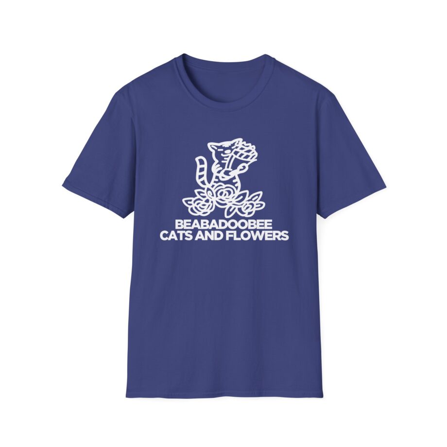 Beabadoobee Cats and Flowers Unisex Softstyle T-Shirt