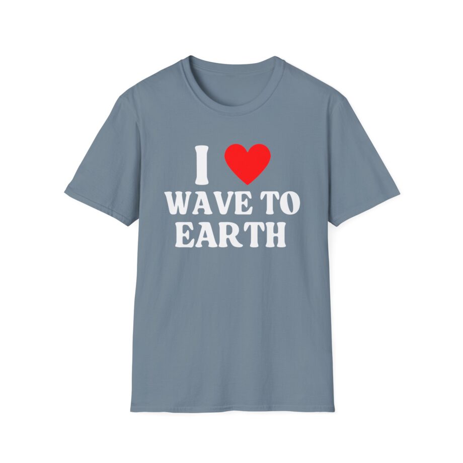 I Love Wave to Earth Unisex Softstyle T-Shirt