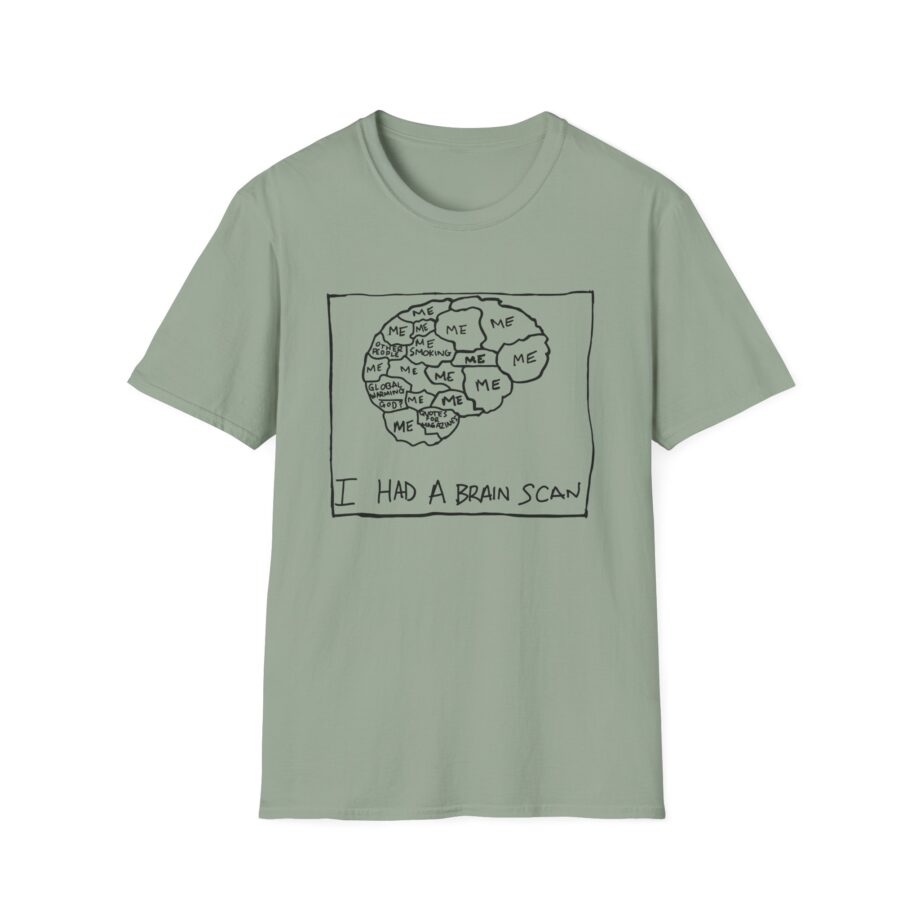 The  Brain Scan Unisex Softstyle T-shirt