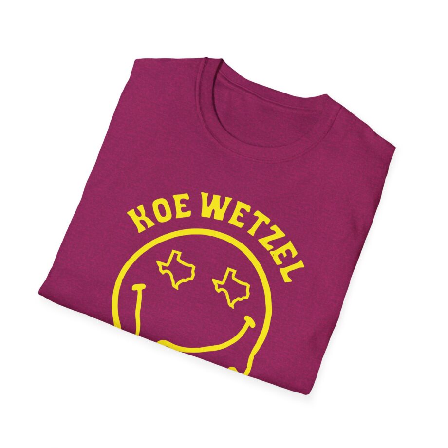 Koe Wetzel Drippy Smiley Unisex Softstyle T-shirt