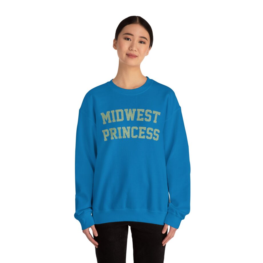 Chappell Roan Chappell Roan  Midwest Princess Collegiate Unisex Heavy Blend Crewneck Sweatshirt