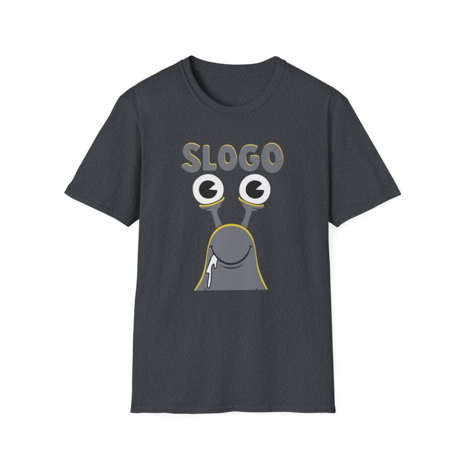 Slogo Snail Cute Unisex Softstyle T-Shirt