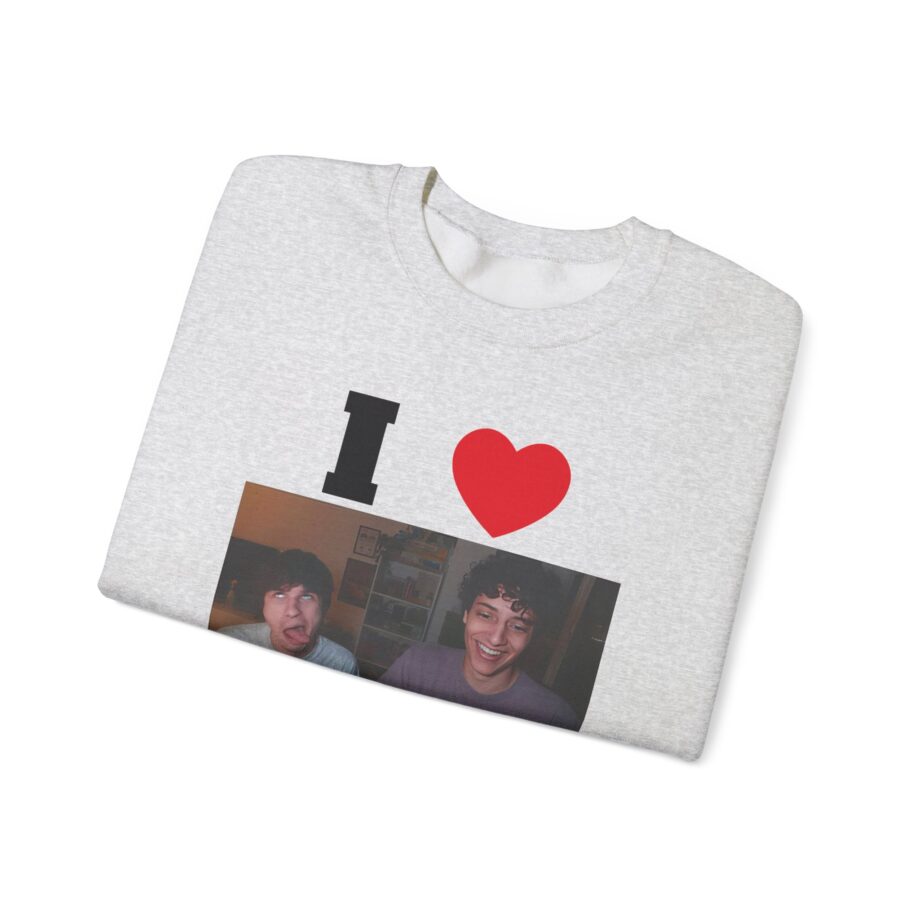 I Heart Slushy Noobz Unisex Heavy Blend Crewneck Sweatshirt