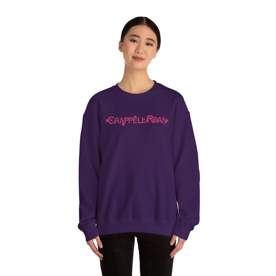 Chappell Roan Black Unisex Heavy Blend Crewneck Sweatshirt