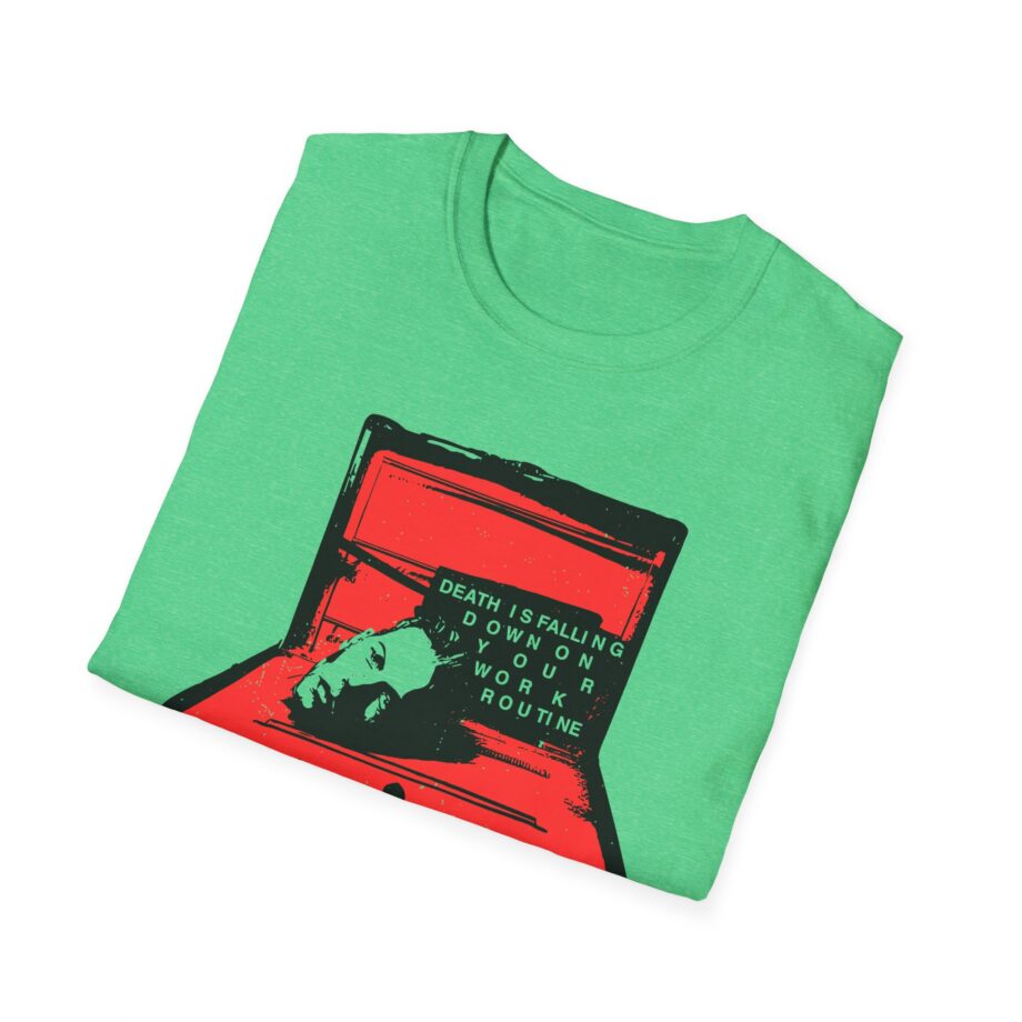 Fontaines Death Is Falling Down On Your Work Routine Unisex Softstyle T-Shirt