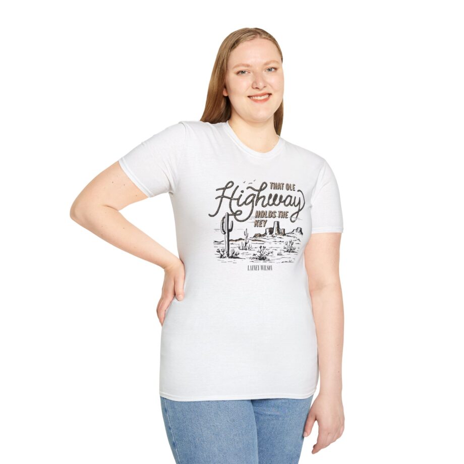 Lainey Wilson Highway Unisex Softstyle T-Shirt