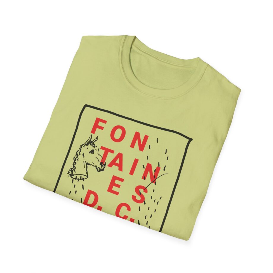 Fontaines Horse Head Unisex Softstyle T-Shirt