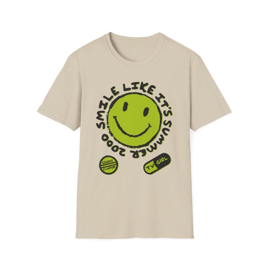 Tv Girl Smile Like It's Summer 2000 Unisex Softstyle T-shirt