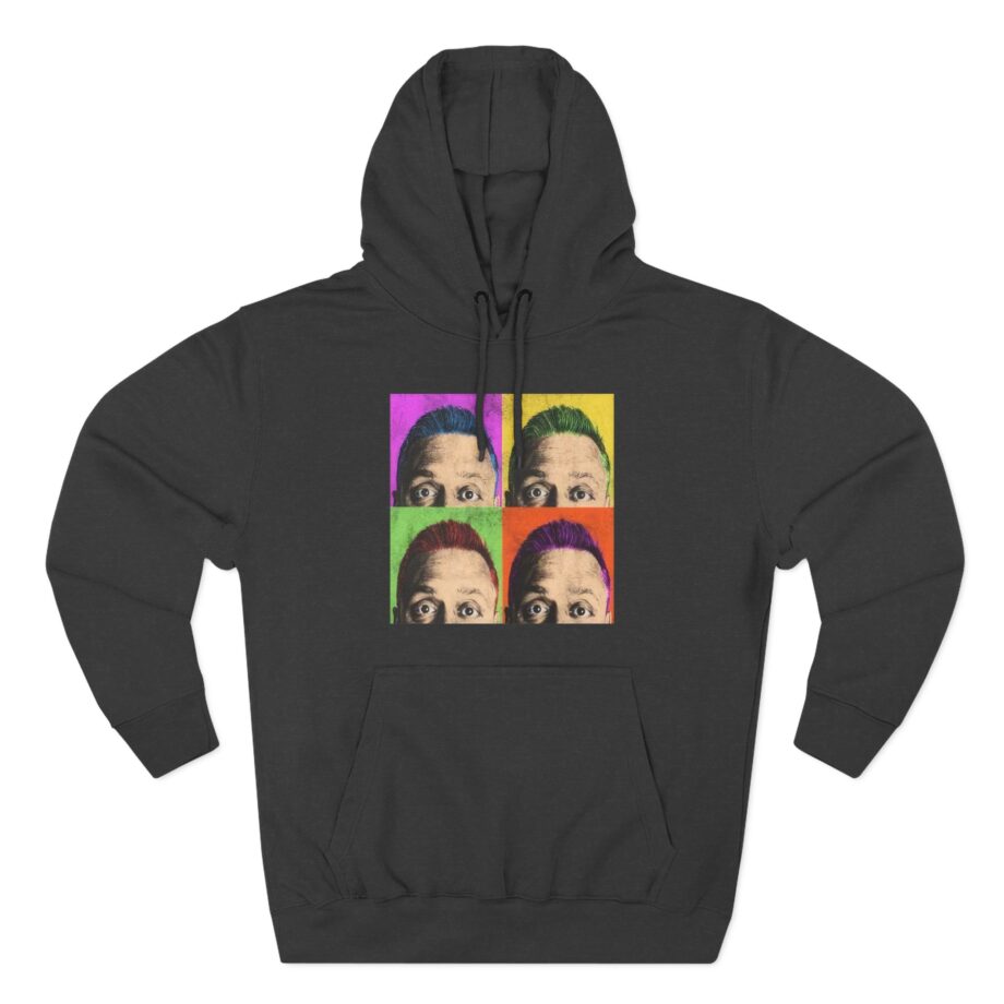 Nate Bargatze Three-Panel Fleece Hoodie