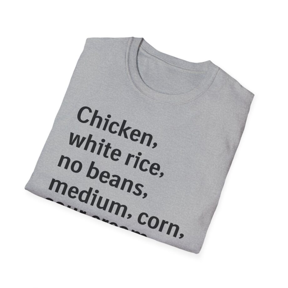 Chipotle Custom Order Unisex Softstyle T-shirt