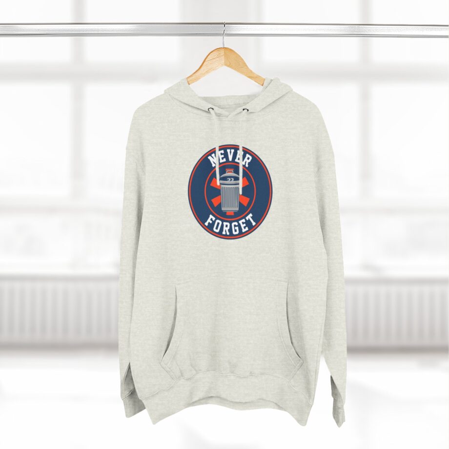 Trevor Bauer Never Forget Three-panel Fleece Hoodie