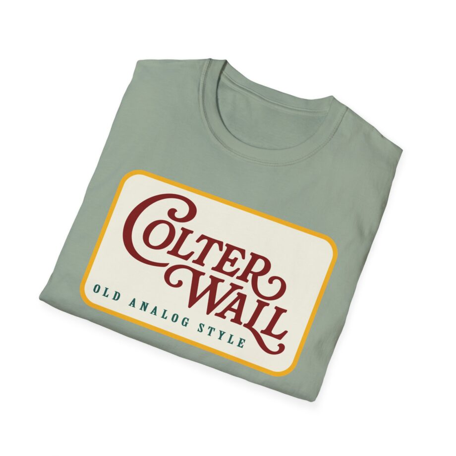 Colter Wall Old Analog Style Unisex Softstyle T-shirt