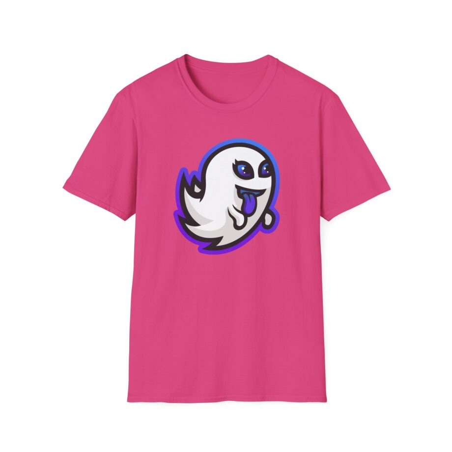 Ninja Ghosty Blue Dye Unisex Softstyle T-shirt