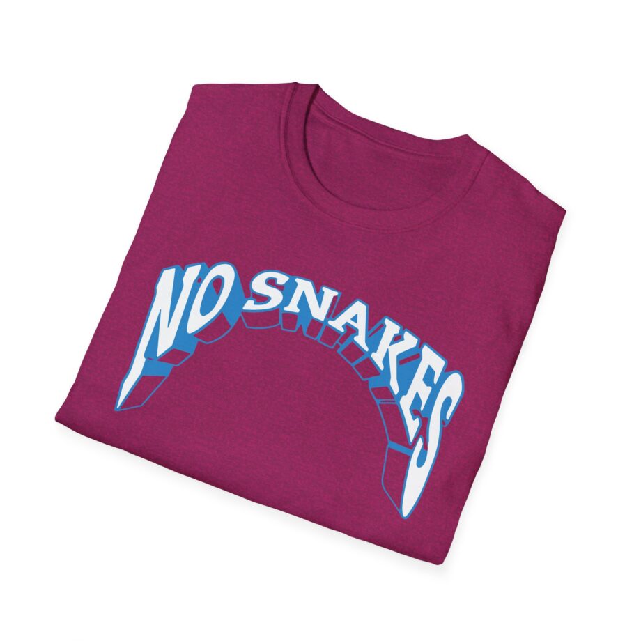Zerkaa No Snakes Unisex Softstyle T-Shirt