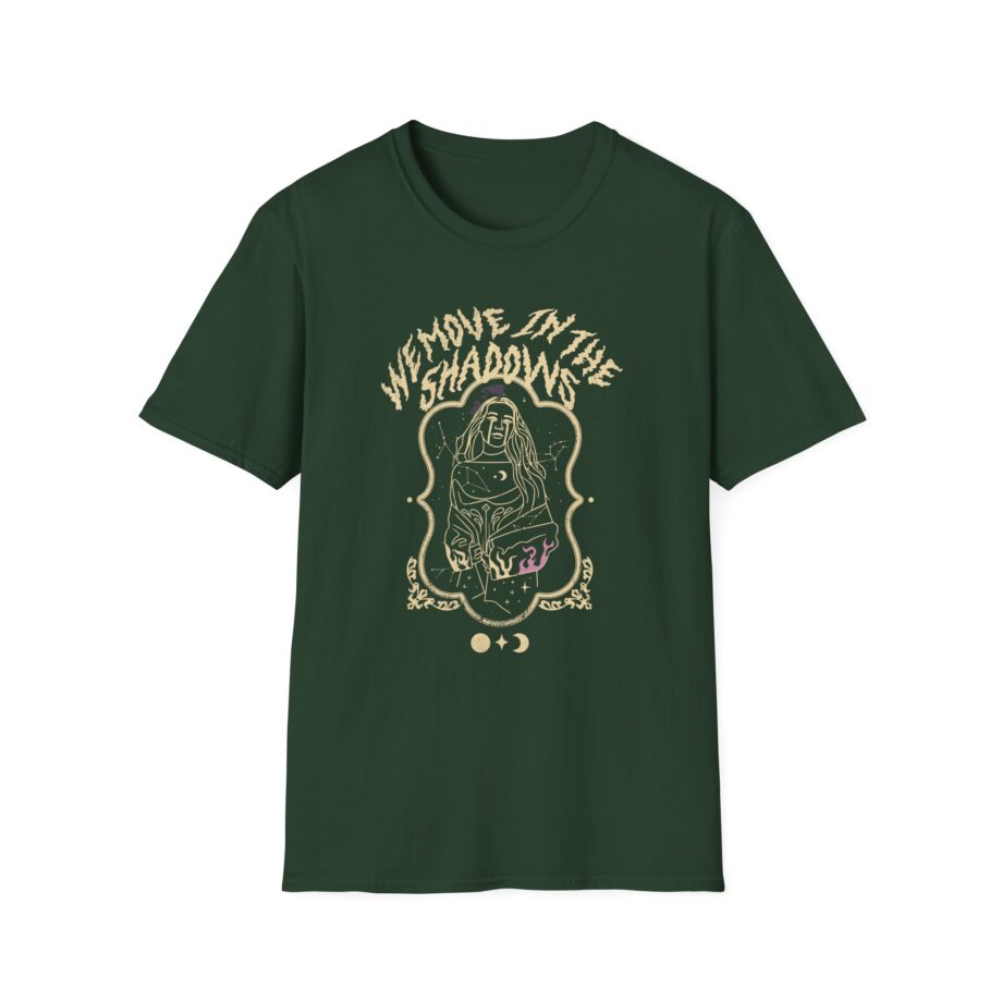 Charlotte Dobre We Move in the Shadows Unisex Softstyle T-shirt