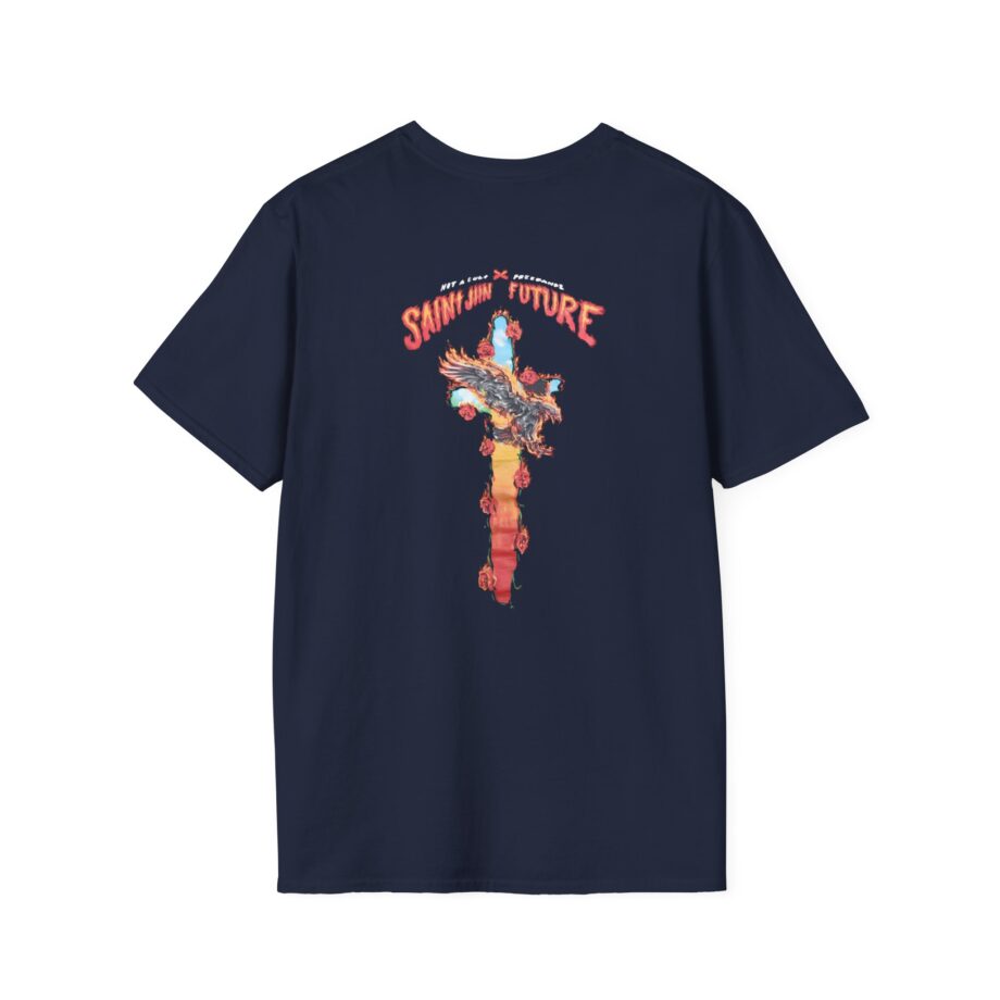 Not a Cult X Freebandz Roses Unisex Softstyle T-Shirt