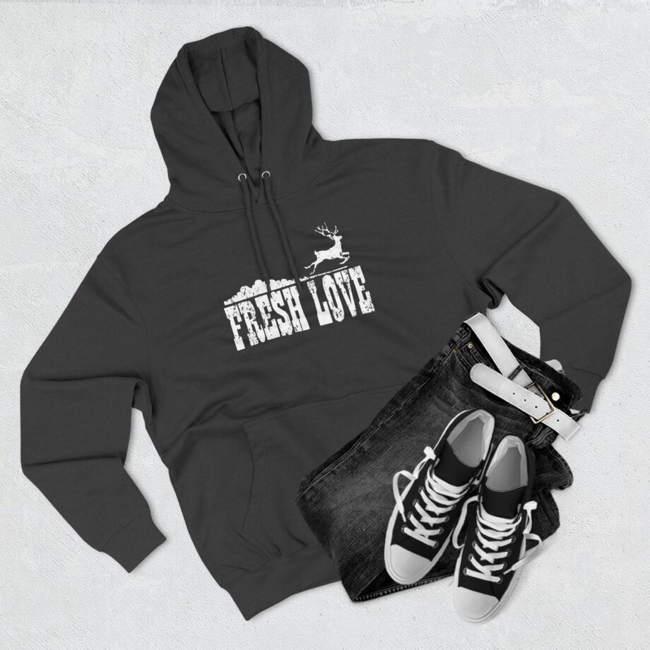 Fresh Love Three Panel Fleece Hoodie
