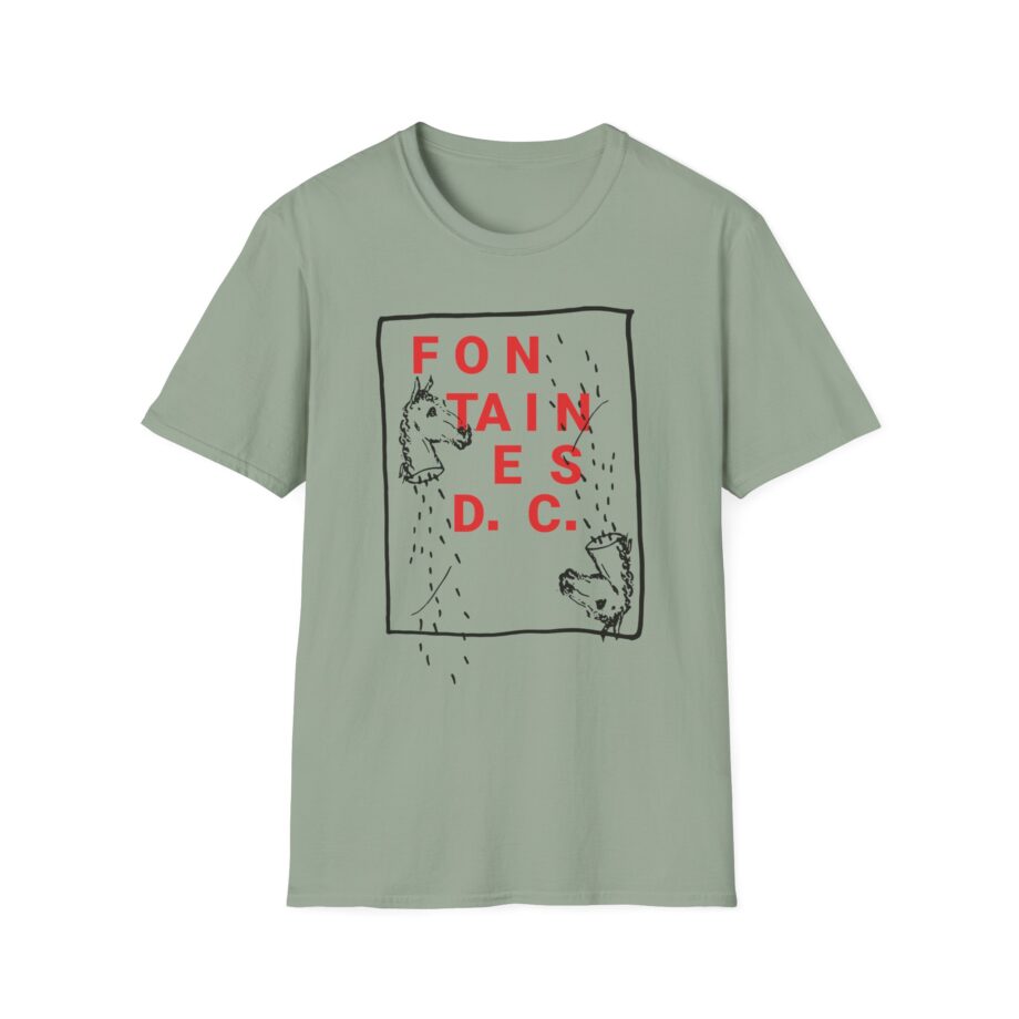 Fontaines Horse Head Unisex Softstyle T-Shirt