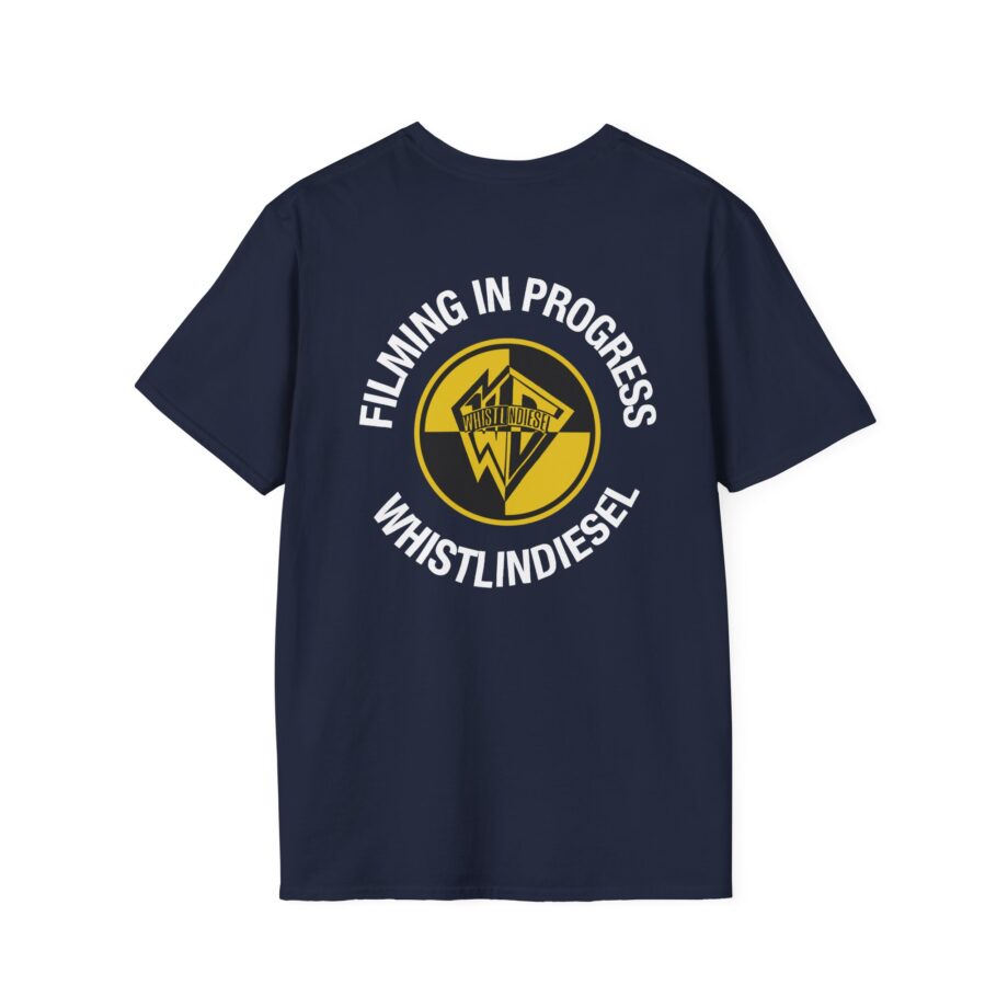 Whistlindiesel Filming in Progress Unisex Softstyle T-shirt