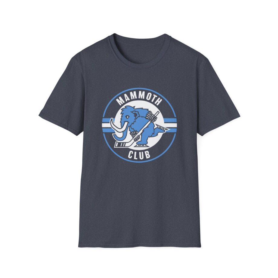 The Mammoth Club Hockey Logo Unisex Softstyle T-Shirt