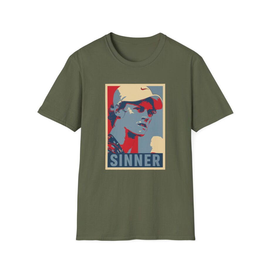 Jannik Sinner Unisex Softstyle T-Shirt
