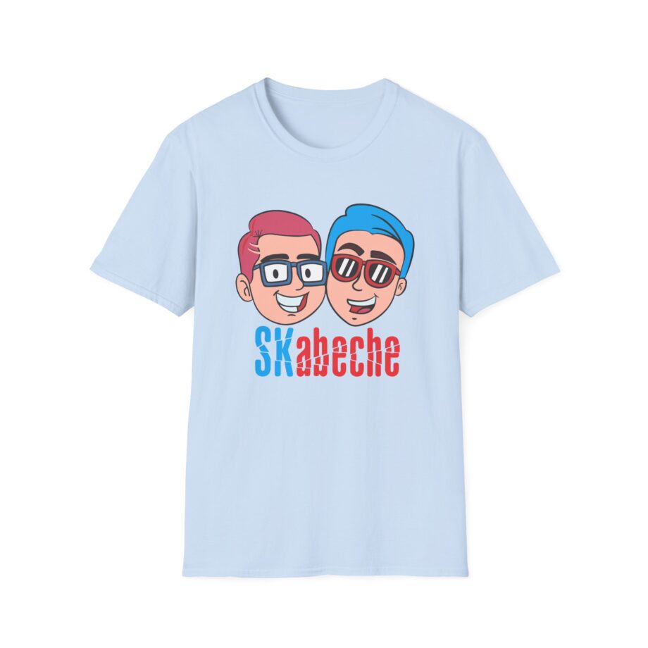 Playera Skabeche Sk Youtubers Unisex Softstyle T-Shirt