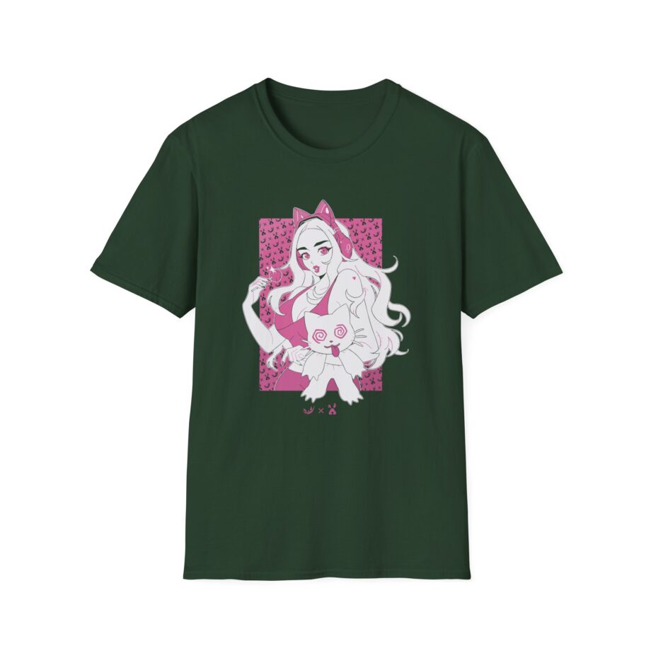 Rubius Mad Kat X Ari Unisex Softstyle T-Shirt
