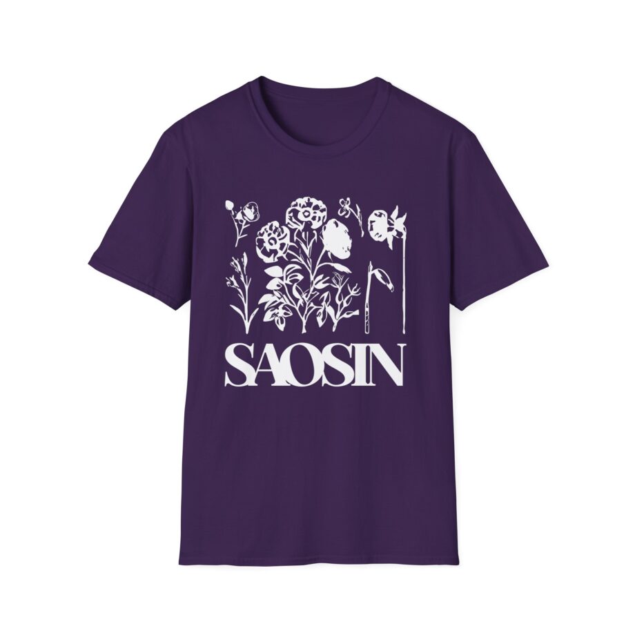 Saosin Flowers Unisex Softstyle T-Shirt