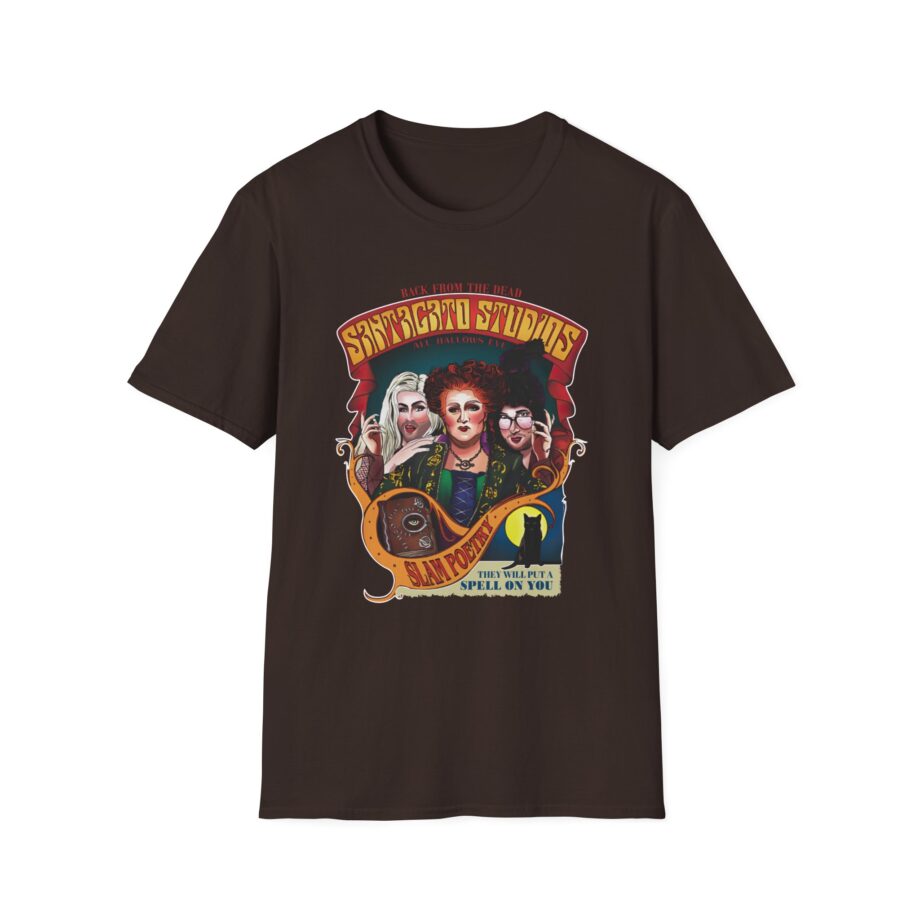 The Basement Yard Hocus Pocus Slam Poetry Unisex Softstyle T-shirt