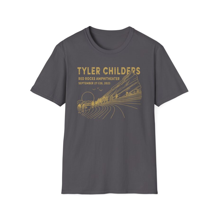 Tyler Childers Red Rocks '23 Unisex Softstyle T-shirt