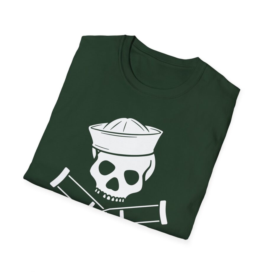 Jackass Sailor Skull & Crossbones Unisex Softstyle T-Shirt