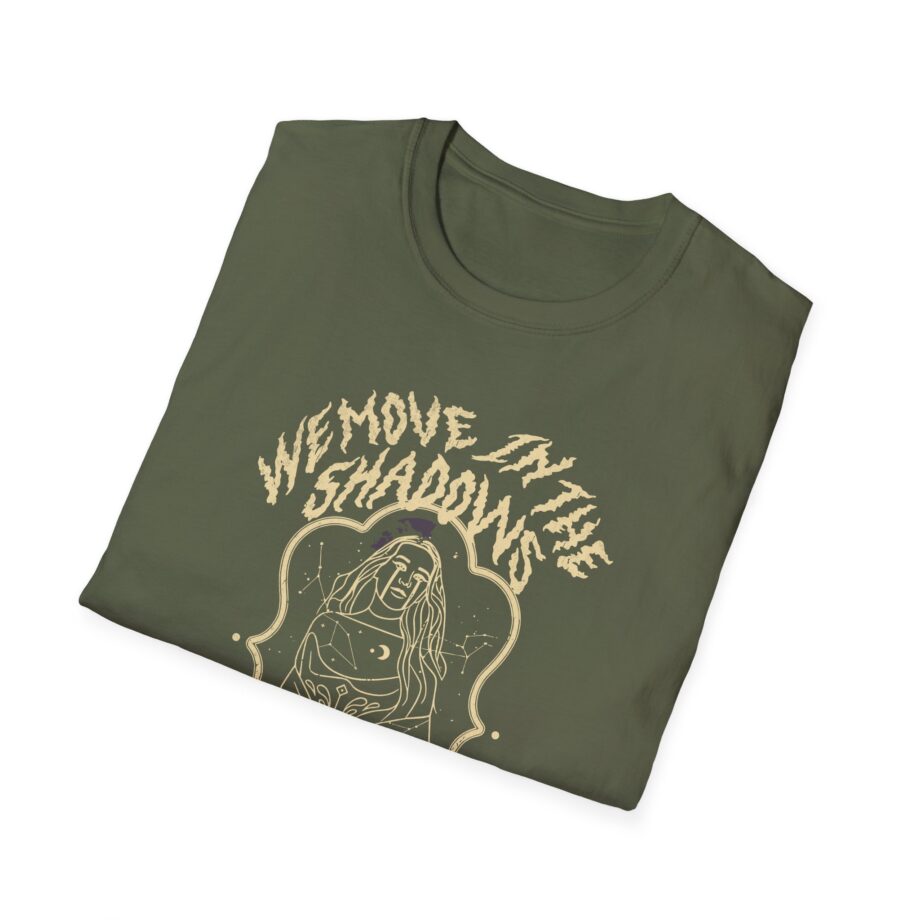Charlotte Dobre We Move in the Shadows Unisex Softstyle T-shirt