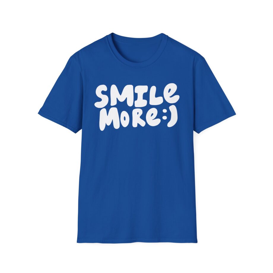 Roman Atwood Smile More Unisex Softstyle T-shirt