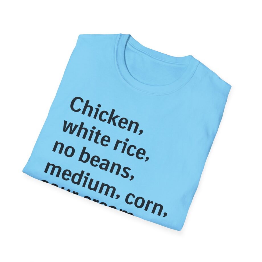 Chipotle Custom Order Unisex Softstyle T-shirt
