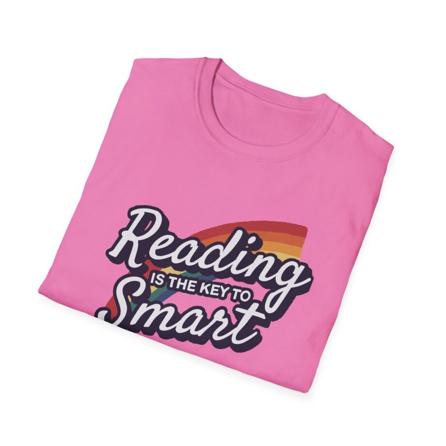 Nate Bargatze Reading is the Key to Smart Unisex Softstyle T-Shirt
