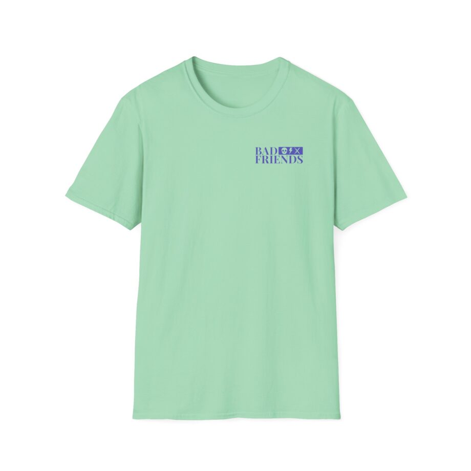 Bad Friends Rudy and Her Knives Lavender Unisex Softstyle T-shirt