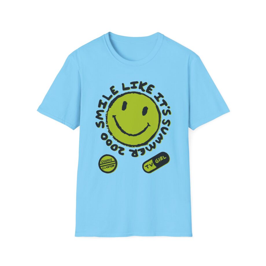 Tv Girl Smile Like It's Summer 2000 Unisex Softstyle T-shirt