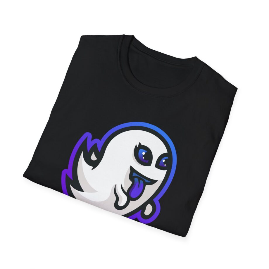 Ninja Ghosty Blue Dye Unisex Softstyle T-shirt