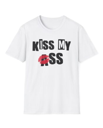 Jake Webber Kiss My Ass Unisex Softstyle T-shirt