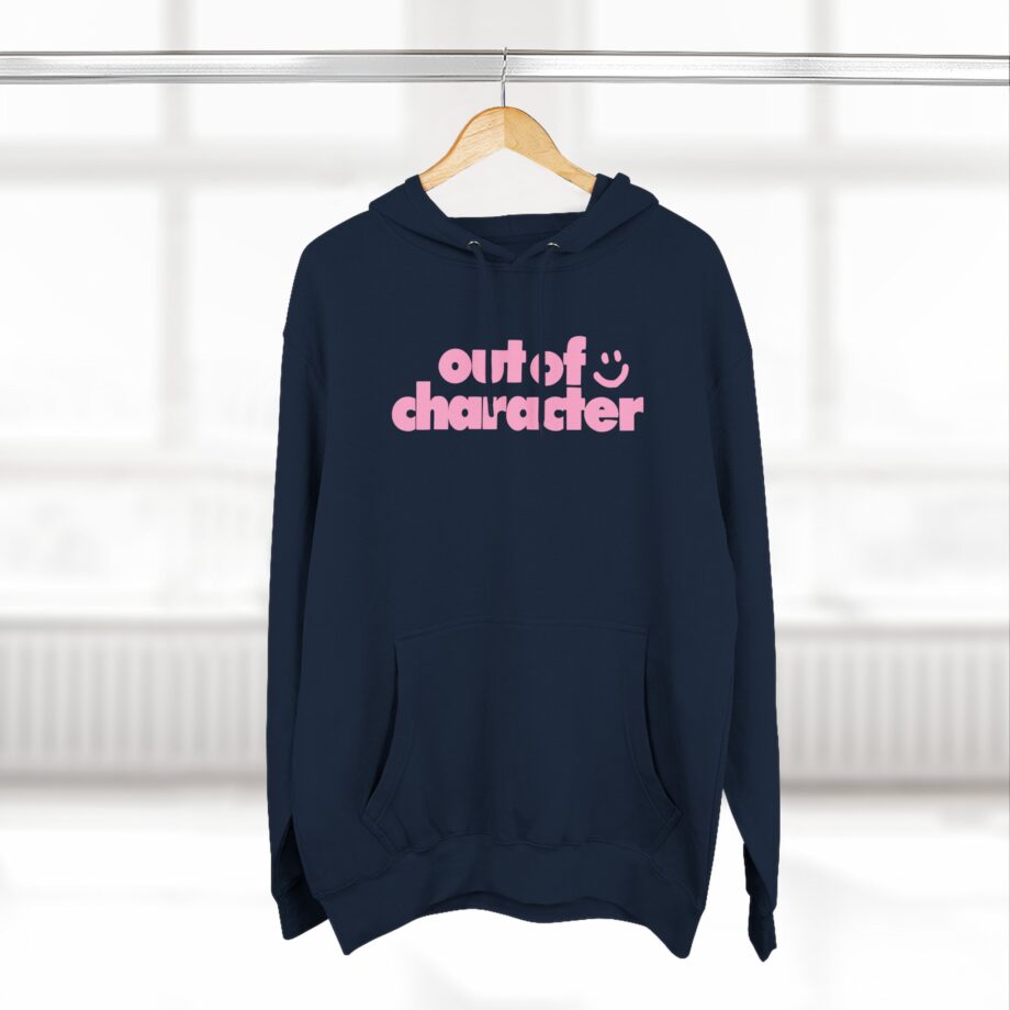 Slushy Noobz  Out Of Character Three-panel Fleece Hoodie