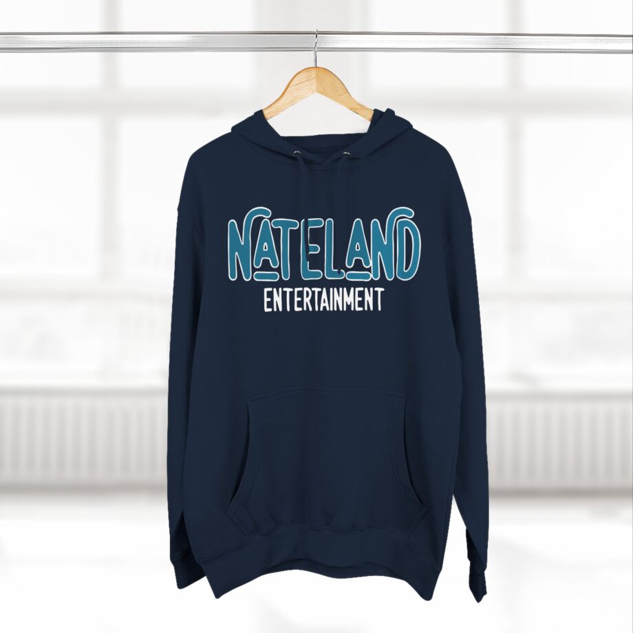 Nate Bargatze  Nateland Entertainment Three-panel Fleece Hoodie