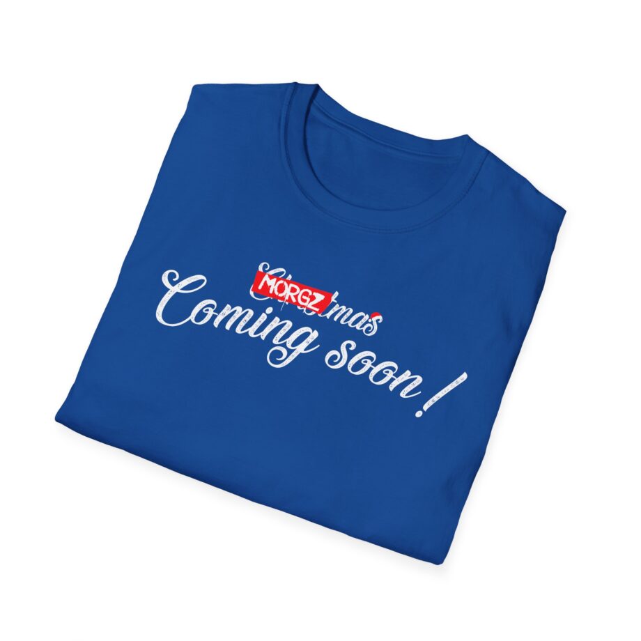 Morgz Christmas Unisex Softstyle T-Shirt