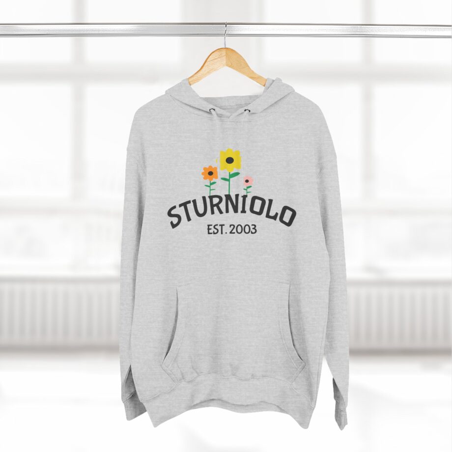 Sturniolo Flower Three-panel Fleece Hoodie
