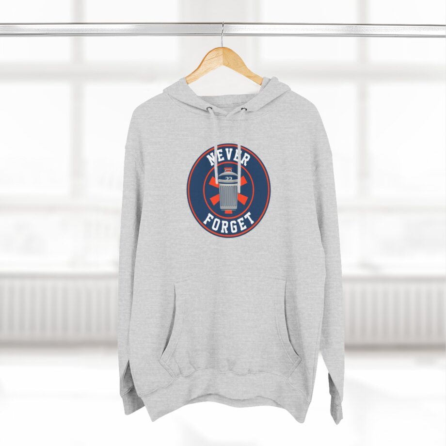 Trevor Bauer Never Forget Three-panel Fleece Hoodie