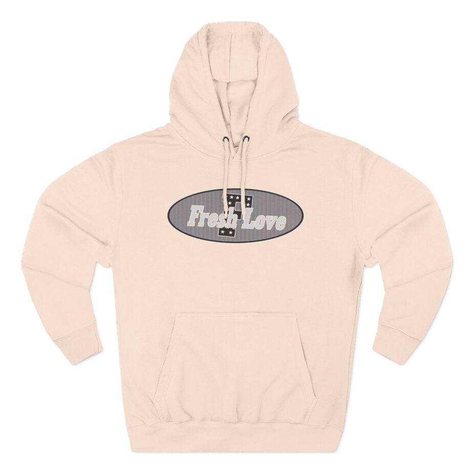 Fresh Love Three Panel Fleece Hoodie