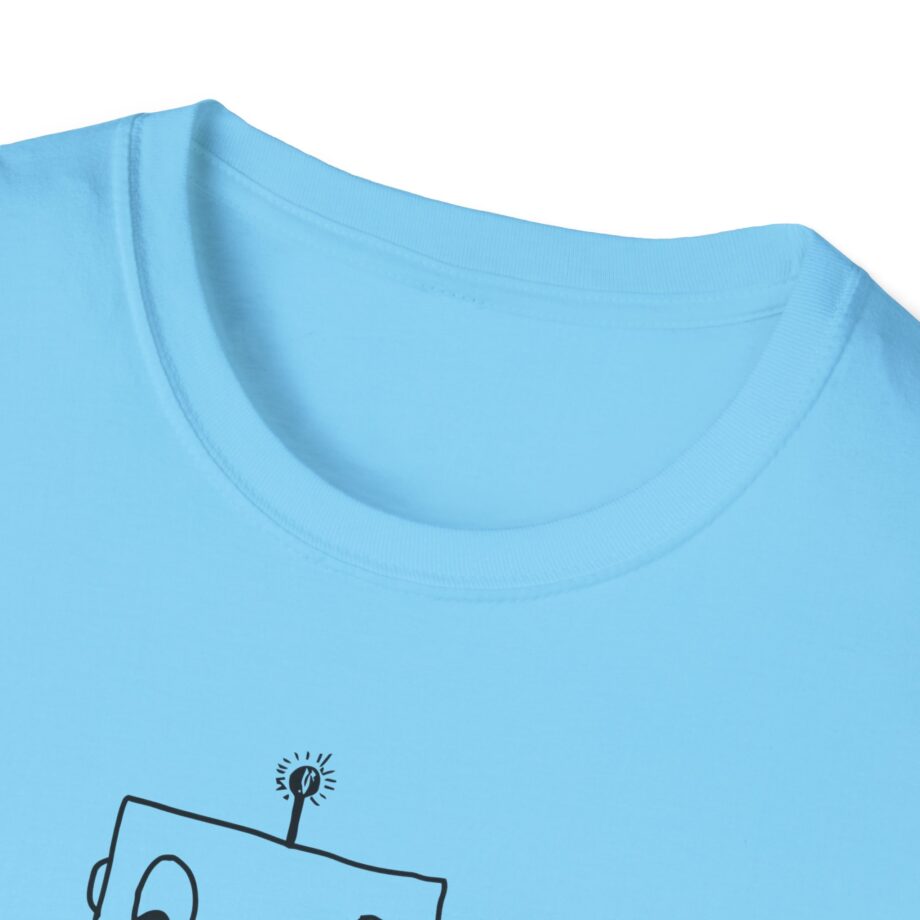 Armchair Expert Robot Unisex Softstyle T-shirt