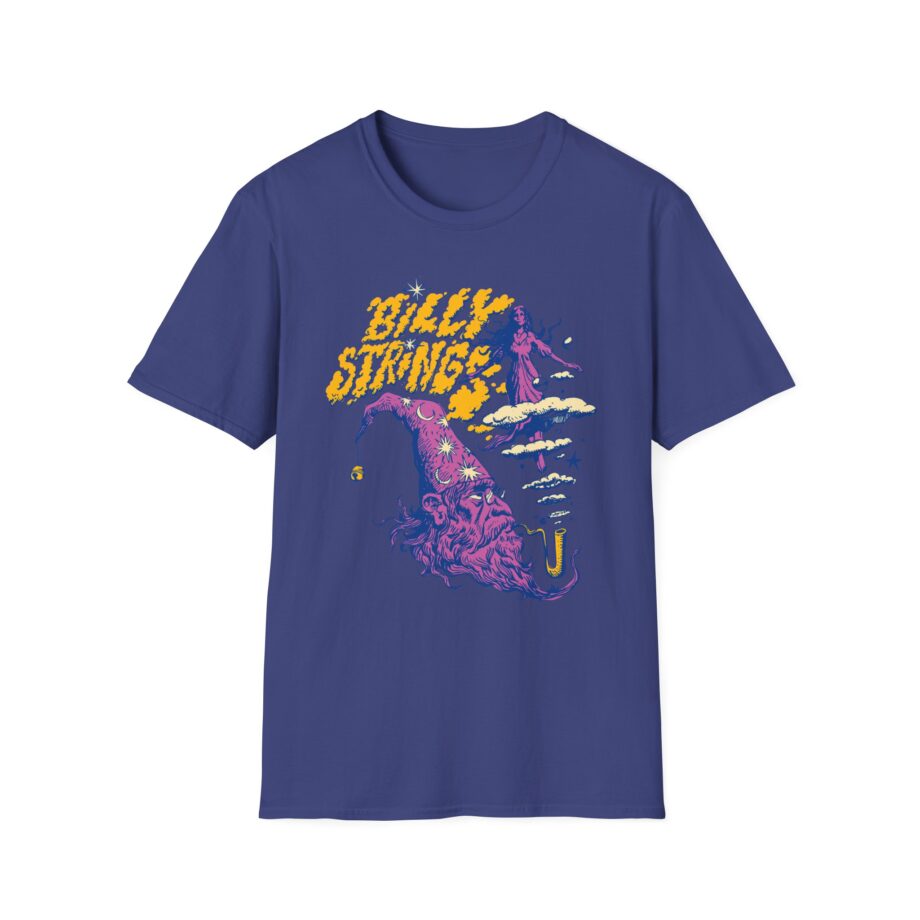 Billy Strings Green Wizard Head Unisex Softstyle T-shirt