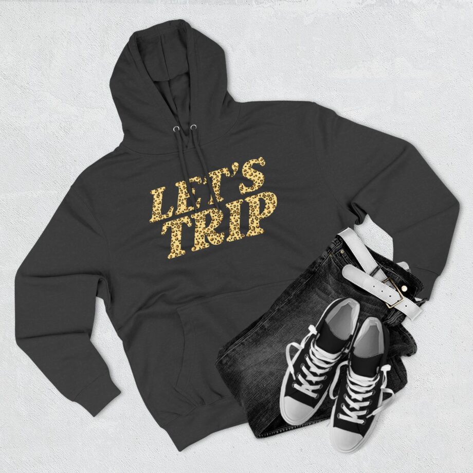 Sturniolo Triplets Let's Trip Cheetah Three-panel Fleece Hoodie