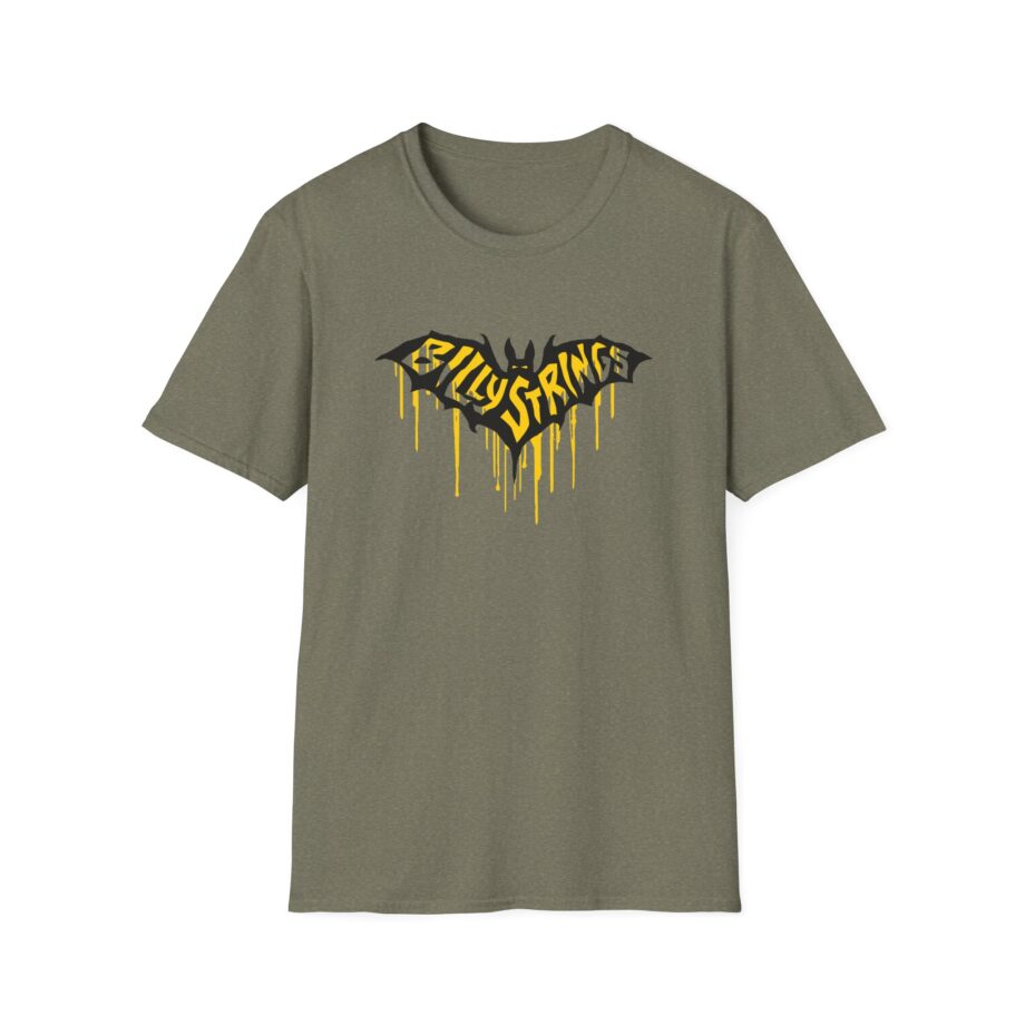 Billy Strings Austin Bat Tee (Attak / Casper Herselman) Unisex Softstyle T-Shirt